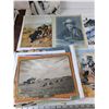 Image 4 : Assorted Printed/Photocopied Western Artwork, Elvis, Roy Rogers & Dale Evans Ads