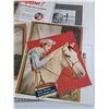 Image 8 : Assorted Printed/Photocopied Western Artwork, Elvis, Roy Rogers & Dale Evans Ads