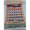 Image 2 : Leslie's Drug Store Calender 1957 As-Is