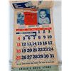 Image 4 : Leslie's Drug Store Calender 1957 As-Is