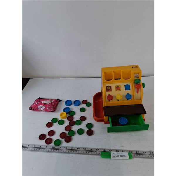 Toy Cash Register Works, Ty Coins, Las Vegas Coinpurse