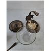 Image 6 : Metal Trophy Cup, Small Spoon, Metal Lid, Glass Bowl, Misc