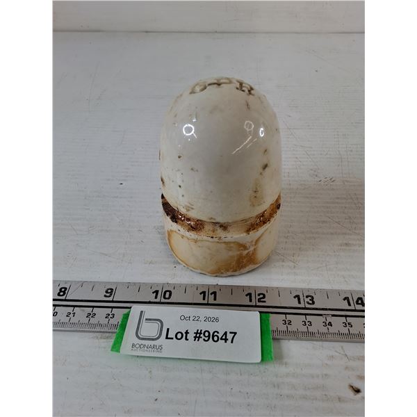 White Ceramic CPR Insulators