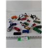 Image 1 : Assorted Toy Cars, Helicopters, (2) Planes, (1) Train Car, Maisto, Hot Wheels, Matchbox