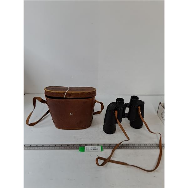 Carl Wetzlar Marine 7x50 Field 7.1 Degrees Coated Binoculars Tested Works Bag As-Is