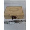 Image 7 : Two-Tiered Jewerly/Trinket Storage Box with Small Mirror