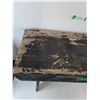 Image 3 : *Painted Black Wooden Bench No Shipping