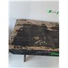 Image 4 : *Painted Black Wooden Bench No Shipping