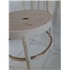 Image 2 : *White Painted Metal Chair No Shipping