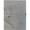 Image 7 : *White Painted Metal Chair No Shipping