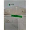 Image 2 : *White Painted Wooden Wall Mounted Cupboard No Shipping