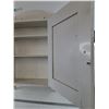 Image 6 : *White Painted Wooden Wall Mounted Cupboard No Shipping