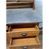 Image 5 : *Vintage Wooden Hoosier Kitchen Cabinet On Wheeels 72"x26"x72" ( cannot ship)