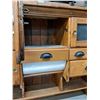 Image 7 : *Vintage Wooden Hoosier Kitchen Cabinet On Wheeels 72"x26"x72" ( cannot ship)