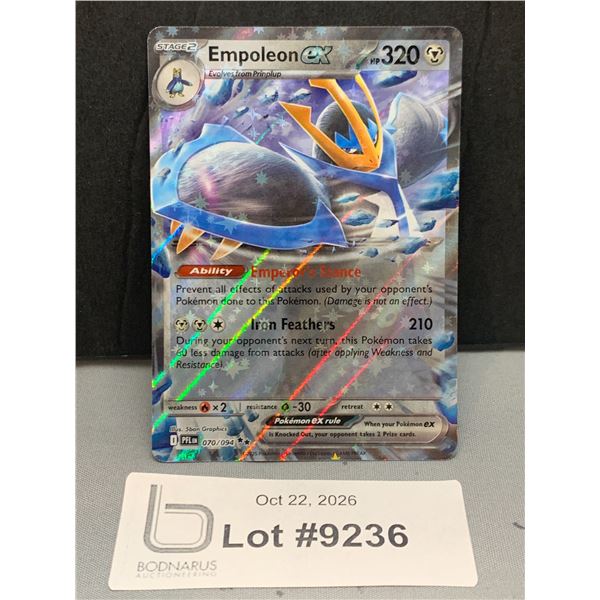 Pokemon - Empoleon ex Holo Card Mint Authentic