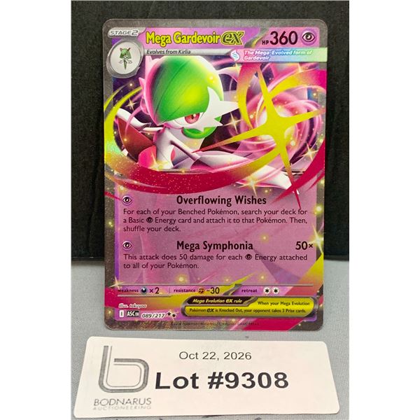 Pokemon - Mega Gardevoir ex Holo Card Mint Authentic