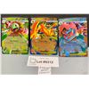 Image 1 : (3) Pokemon - Ascended Heroes EX 3-Card Shiny Holo PROMO Card Set Mint Authentic