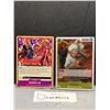 Image 1 : (2) ONE PIECE - Gold Foil / Foil Cards Mint Authentic