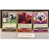 Image 1 : (3) ONE PIECE - Gold Foil Cards Mint Authentic