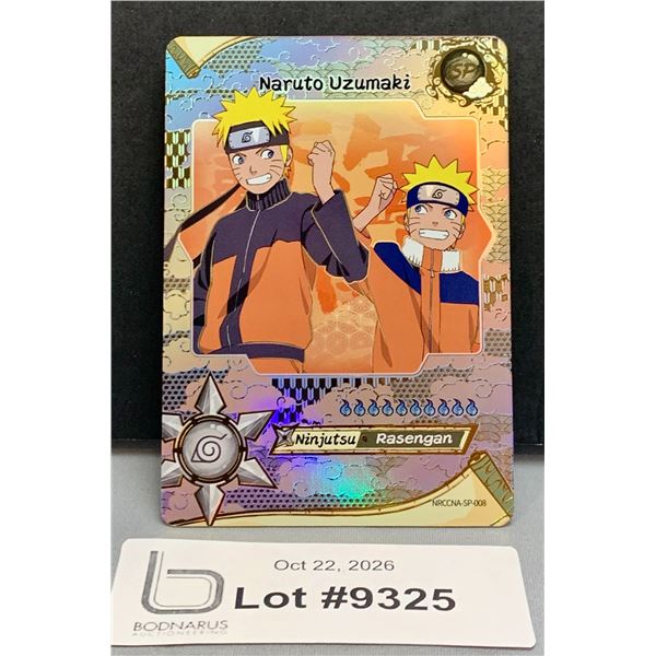 NARUTO Ultra Rare 2026 - Naruto Uzumaki Ninja Age Gold Textured Foil Thick Card Stock MINT AUTHENTIC