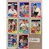 Image 1 : (8) MLB Baseball - Lot of MLB Legends: Boggs; Hunter; Ernie Banks; ETC Cards NRMINT - MINT Authentic