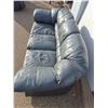 Image 3 : ~Leather Look Couch (86x40x34") As Is, Pickup Only