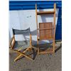 Image 1 : ~Folding Chair w/ Canvas Seat, Pickup Only