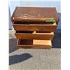 Image 2 : ~Wooden Dresser (32x16x35") w/ Mirror (29x26") - As Is, Pickup Only