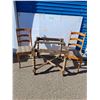 Image 1 : ***Table Base (31x31x29") - (2) Dining Chairs - As Is, Pickup Only