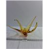 Image 1 : MCM Amber Glass Centerpiece/Sculpture