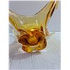 Image 4 : MCM Amber Glass Centerpiece/Sculpture