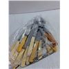 Image 4 : Candle Holders, Assorted Butter Knives and Spoons