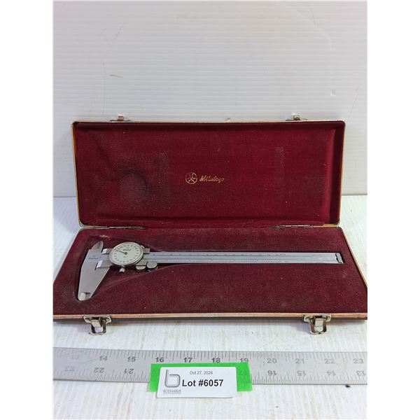 Mitutoyo Dial Caliper w/ Case
