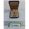 Image 1 : ^Sterling Silver Cross Necklace