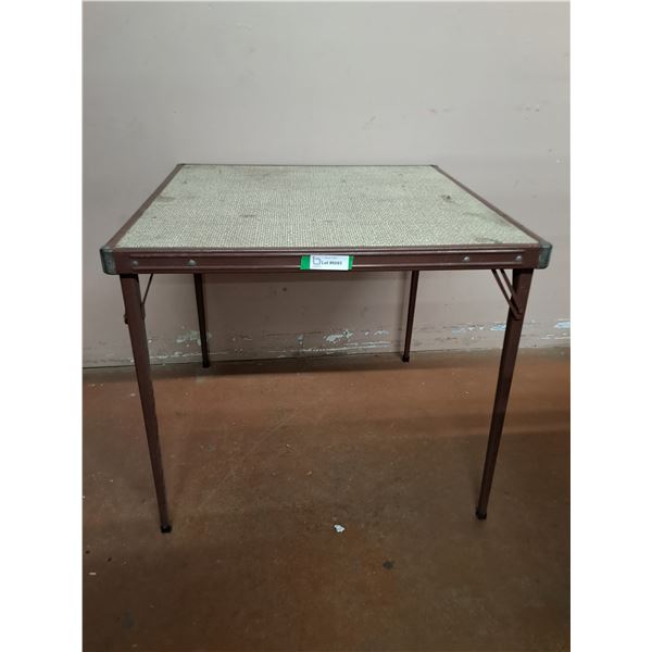 *Compact Square Folding Table 30"x30" (cannot ship)