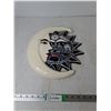 Image 1 : Hand-Painted Ceramic Sun And Moon Wall Plaque