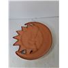 Image 3 : Hand-Painted Ceramic Sun And Moon Wall Plaque