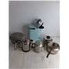 Image 2 : 22x15x16" Storage Bin, Keurig Machine - Powers On, Assorted Cook Pots & Kettles - Cannot Ship