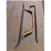 Image 2 : Prybars & 20" Bow Saw, Pickup Only