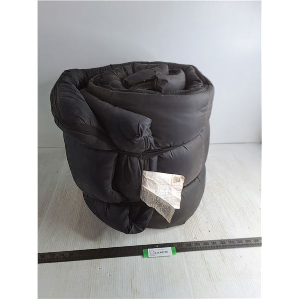 Black Adult Size Sleeping Bag