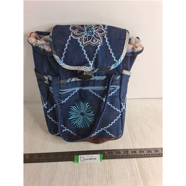Customized "Helen" Denim Purse