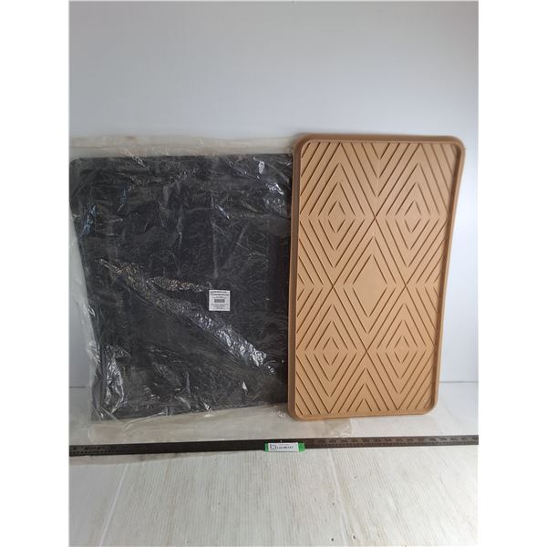 Sealed Power Fist Mud Guard Mat, 26" x 14" Boot Tray, Pickup Only
