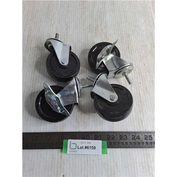 Set of 4 Caster Wheels