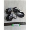 Image 1 : Set of 4 Caster Wheels