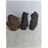 Image 2 : (3) Porcelain Indigenous Ornaments