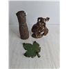 Image 2 : Indigenous/Western Ornaments, Metal Leaf Trivet