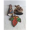 Image 3 : Indigenous/Western Ornaments, Metal Leaf Trivet