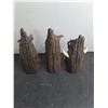Image 2 : (3) Indigenous Porcelain Ornaments