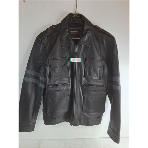 * Leons Kennedy "Resident Evil 6" Faux Leather Jacket - Men's Medium - Appears Unused
