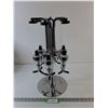 Image 1 : Rotating 6-Bottle Liquor Dispenser And Bar Butler